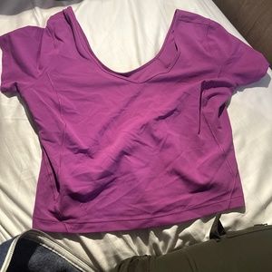 Lululemon align cropped tshirt
